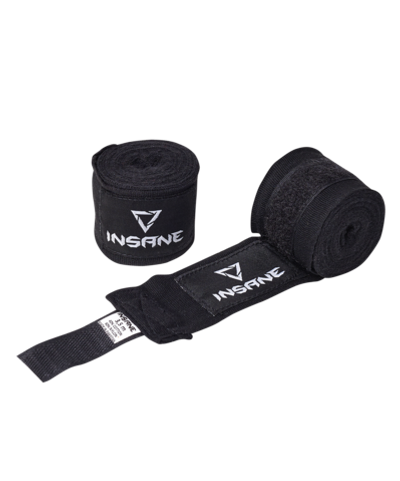 Бинт боксерский COBRA, хлопок/нейлон, черный, 3,5 м