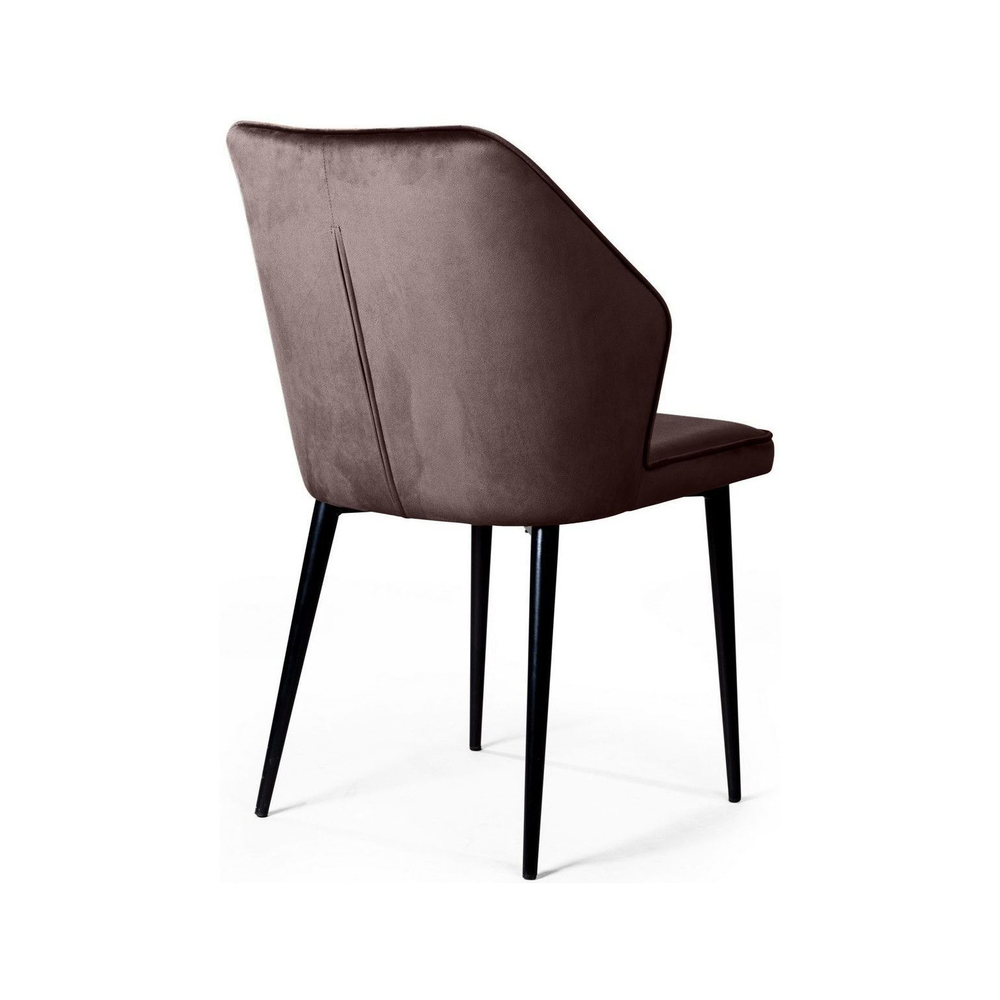 Стул Berg, бархат антрацит 14