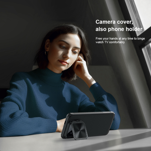 Чехол от Nillkin для Xiaomi 14 Pro с металлической откидной крышкой и поддержкой магнитной беспроводной зарядки MagSafe, серия CamShield Prop Magnetic Case
