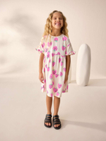 Платье для девочки Next AH9-586, Молочный