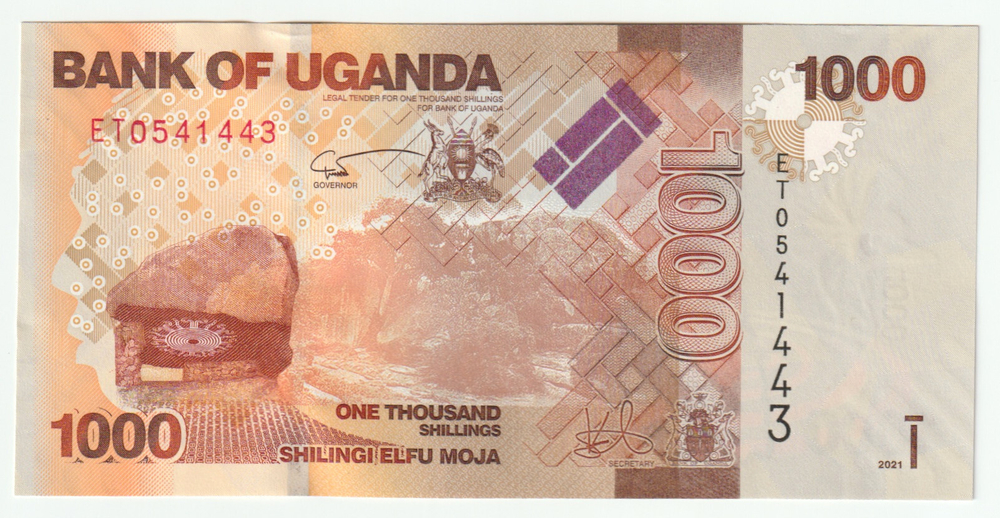 Uganda, 1 000 Shillings, 2021, UNC