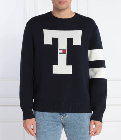 Свитер TJM RLX LETTER Tommy Jeans - темно-синий(DM0DM16787)