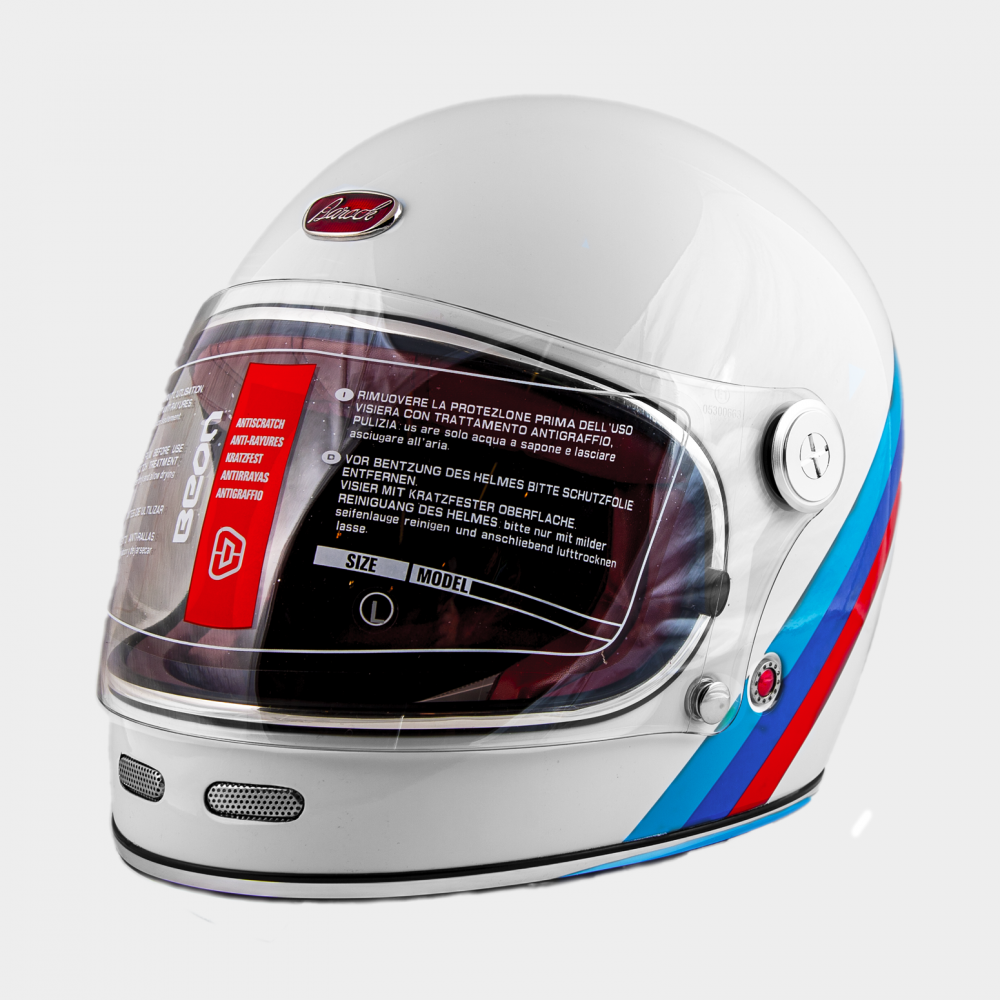 интеграл BEON Vintage F1 White/Red/Blue