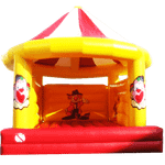 Коммерческий надувной батут "Арена цирка" с крышей