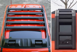 Багажник верхний + лестница аэродинамические