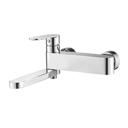 Смеситель для ванны Haiba HB61590 короткий излив хром