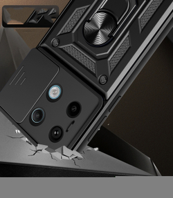 Чехол с кольцом Bumper Case для Poco X6