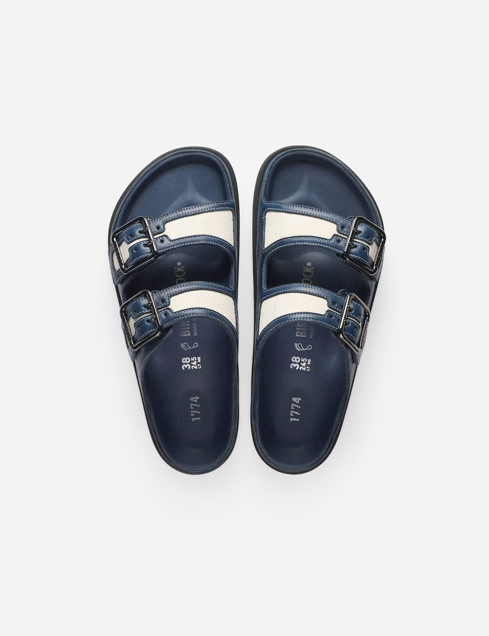 Birkenstock 1774 Arizona Canvas Mischmaterial " Midnight Navy Canvas"