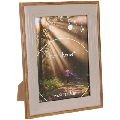 Фоторамка 13*18см «Амстердам» темно-серый, пластик