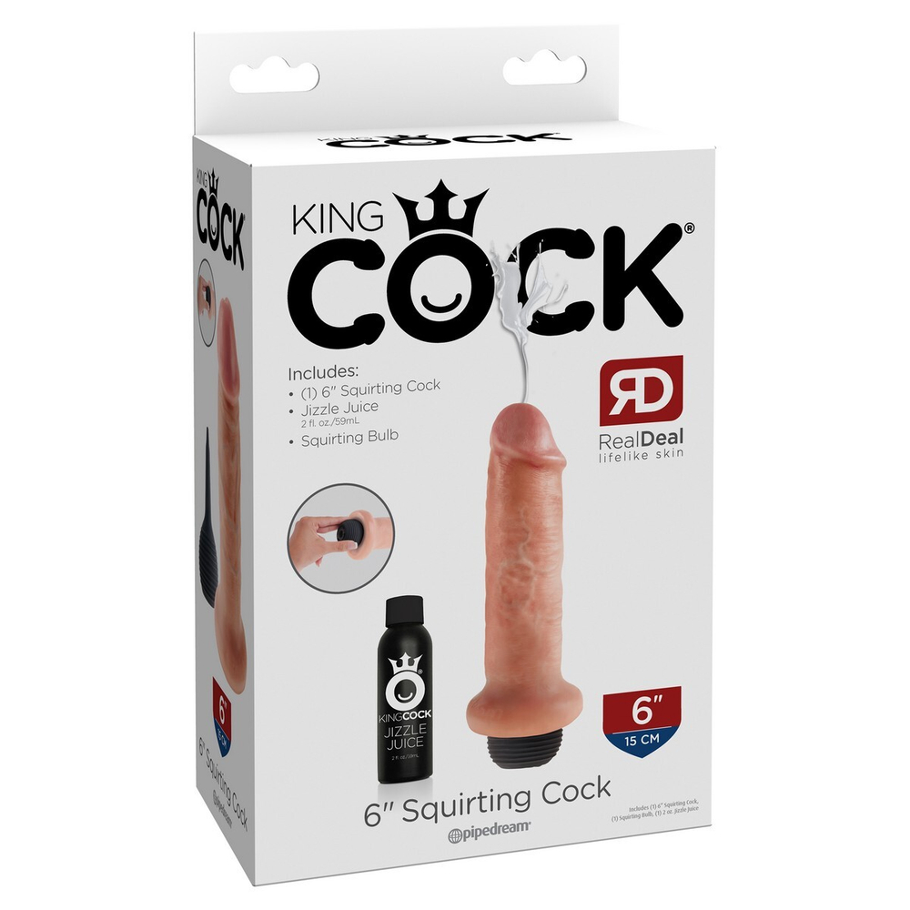 Фаллоимитатор с семяизвержением 6 Squirting Cock