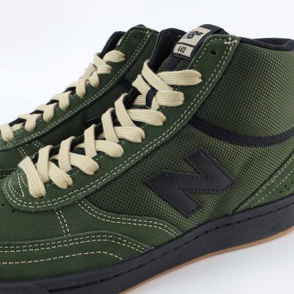 New Balance Numeric 440 High (olive/black) артикул:JYuax-2-gm5ZE0TpxepVP2 - купить в магазине Дайс
