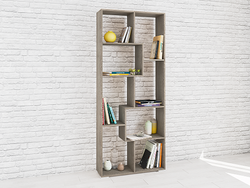 Стеллаж Ромео-8, ясень анкор темный