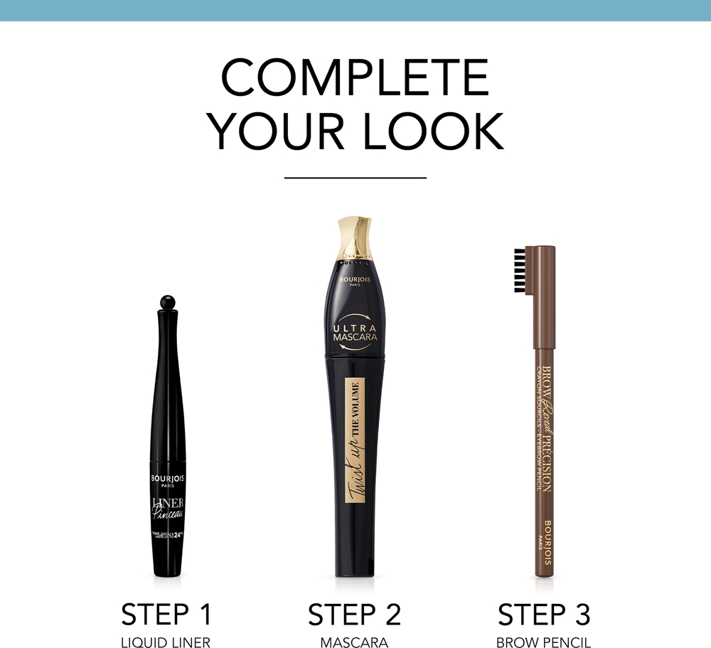 Bourjois Liner Pinceau - Долговременный эйелайнер оттенок 03 Gris Minimaliste, 2 ml