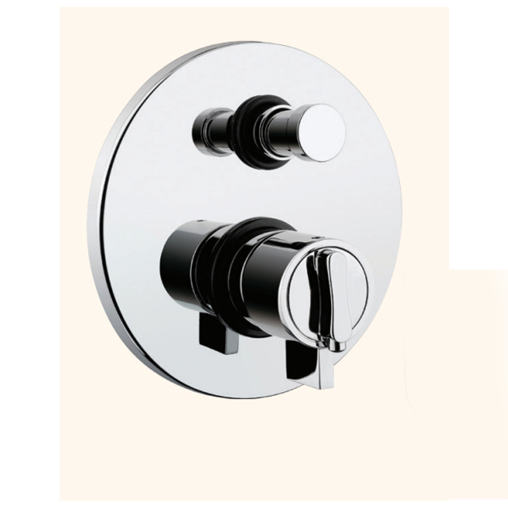 Смеситель встроенный для душа Migliore Fortis ML.FRT-5278.CR с переключателем, термостат