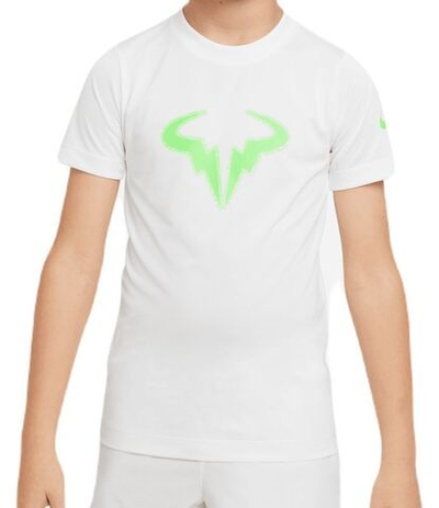 Детская теннисная футболка Nike Rafa Training T-Shirt - White