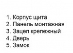 Щит металлический влагозащищенный ЩМП-3.2.1-0 74 У2 IP54, с монтажной платой 300х210х150 ИЭК YKM40-321-54