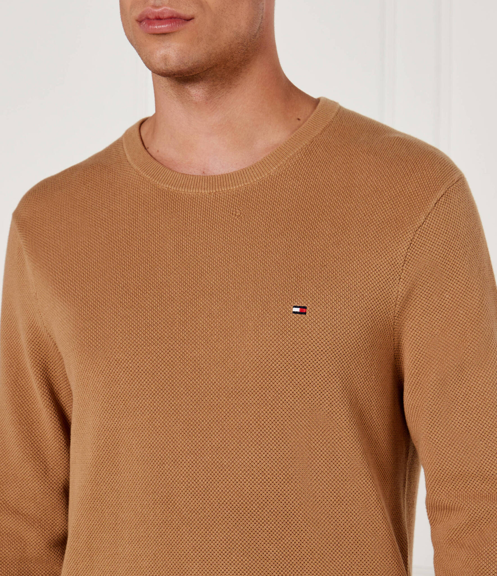 Свитер Tommy Hilfiger - светло-коричневый(MW0MW36347)