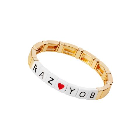 Personalisation Gold Bracelet - RAZ♥YOB