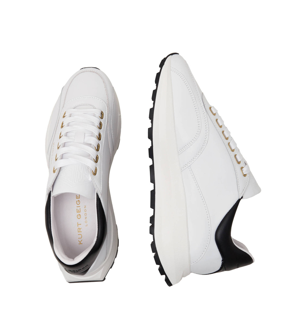 Кожаные кроссовки gaspar Kurt Geiger - белый(9586213109)