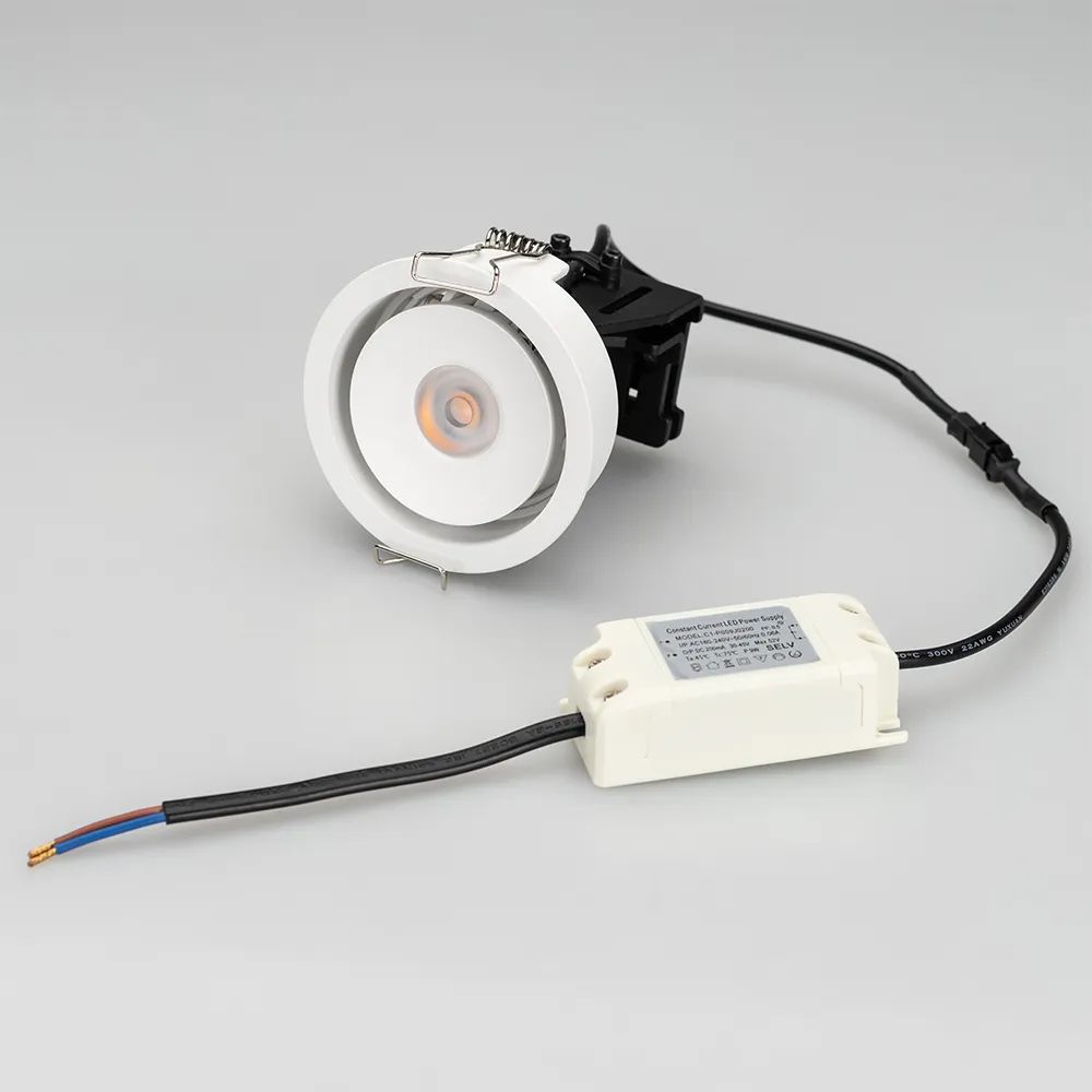 Светильник CL-SIMPLE-R78-9W Warm3000 (WH, 45 deg) (Arlight, IP20 Металл, 3 года) 026868