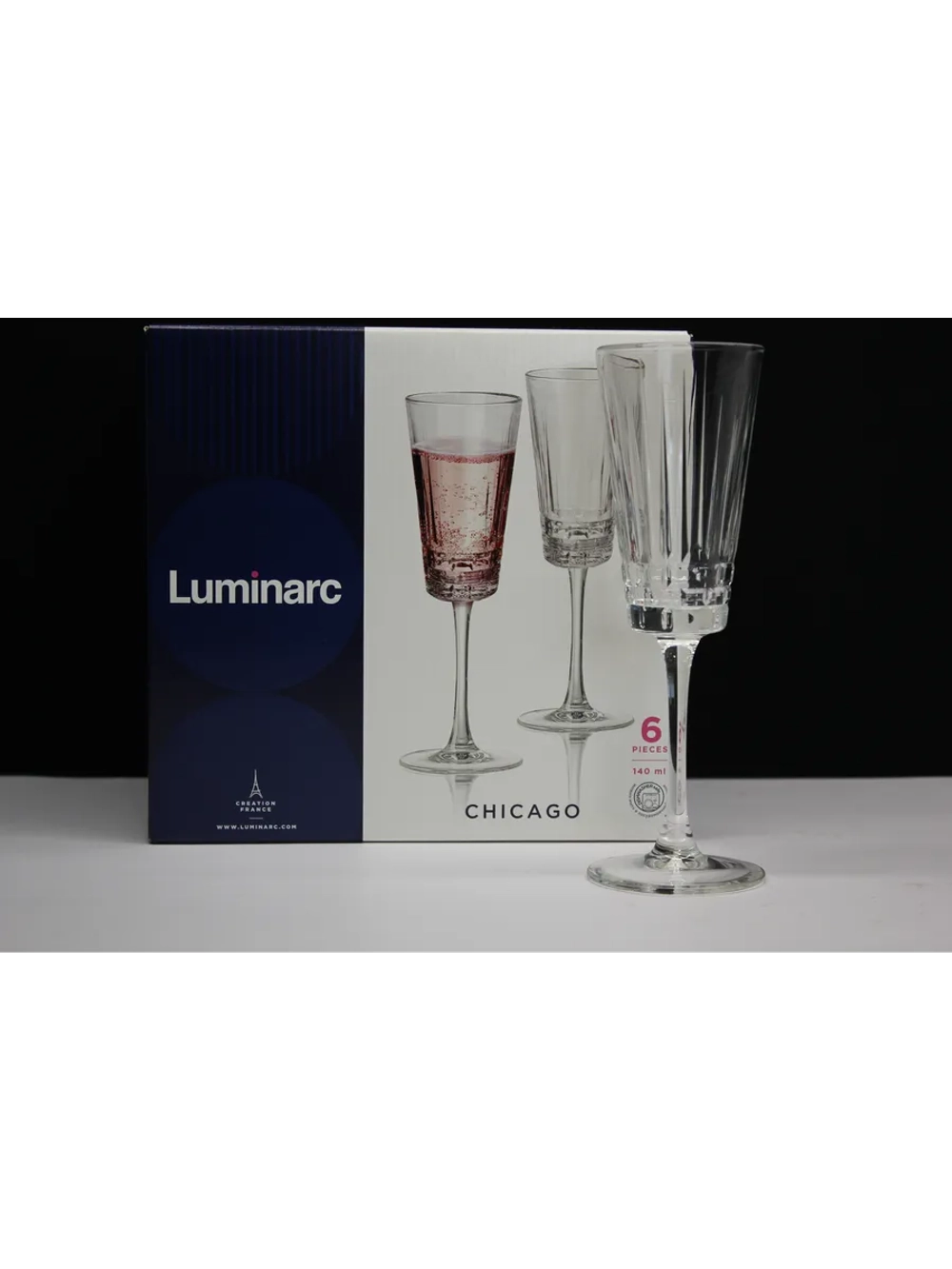 Бокалы для шампанского "Чикаго"
