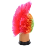 Парик карнавальный «РОК», Розовый мультицвет