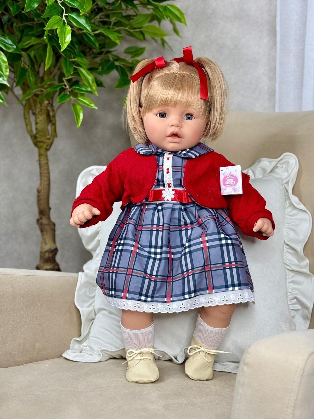 Кукла Berbesa мягконабивная 62см Dulzona (8038S)