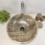 Раковина из оникса Bowl Grey Medium TinLip BO-61086 45*45*15