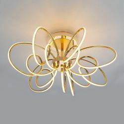 Citilux SALMA SMART CL224A172 RGB LED Умная люстра Золото