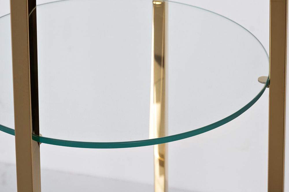 Стеллаж Garda Decor золото 47ED-00501