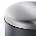 Мусорное ведро IKEA MJOSA (МЬЁСА), Темно-серый, 30 л