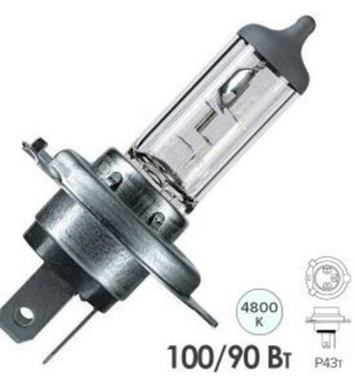 Автолампа H4 12V 100/90W P43t Osram Super Bright Premium (62204SBP) шт ORIGINAL