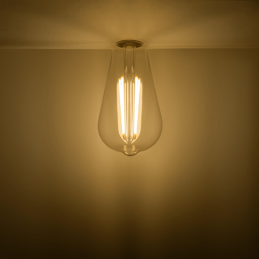 Лампа Gauss LED Filament Basic ST64 4,5W Е27 470lm 2700К  1121215