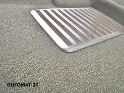 Коврики салона для  LAND ROVER Range Rover (2002-2012) Euromat 3D LUX бежевые Арт EM3D-003105T