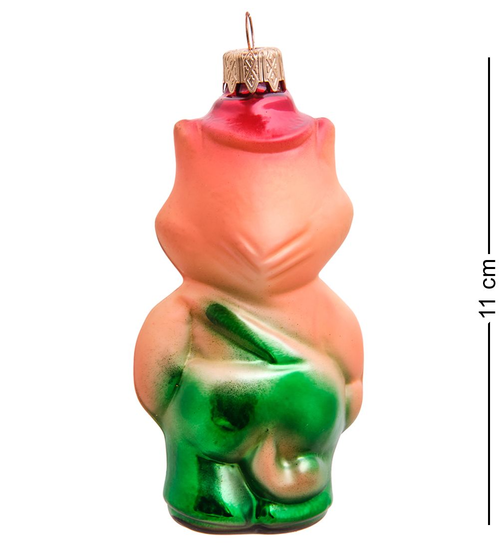 Элита НФ-214/1 Фигурка «Кот с рыбой» ёлочное украшение