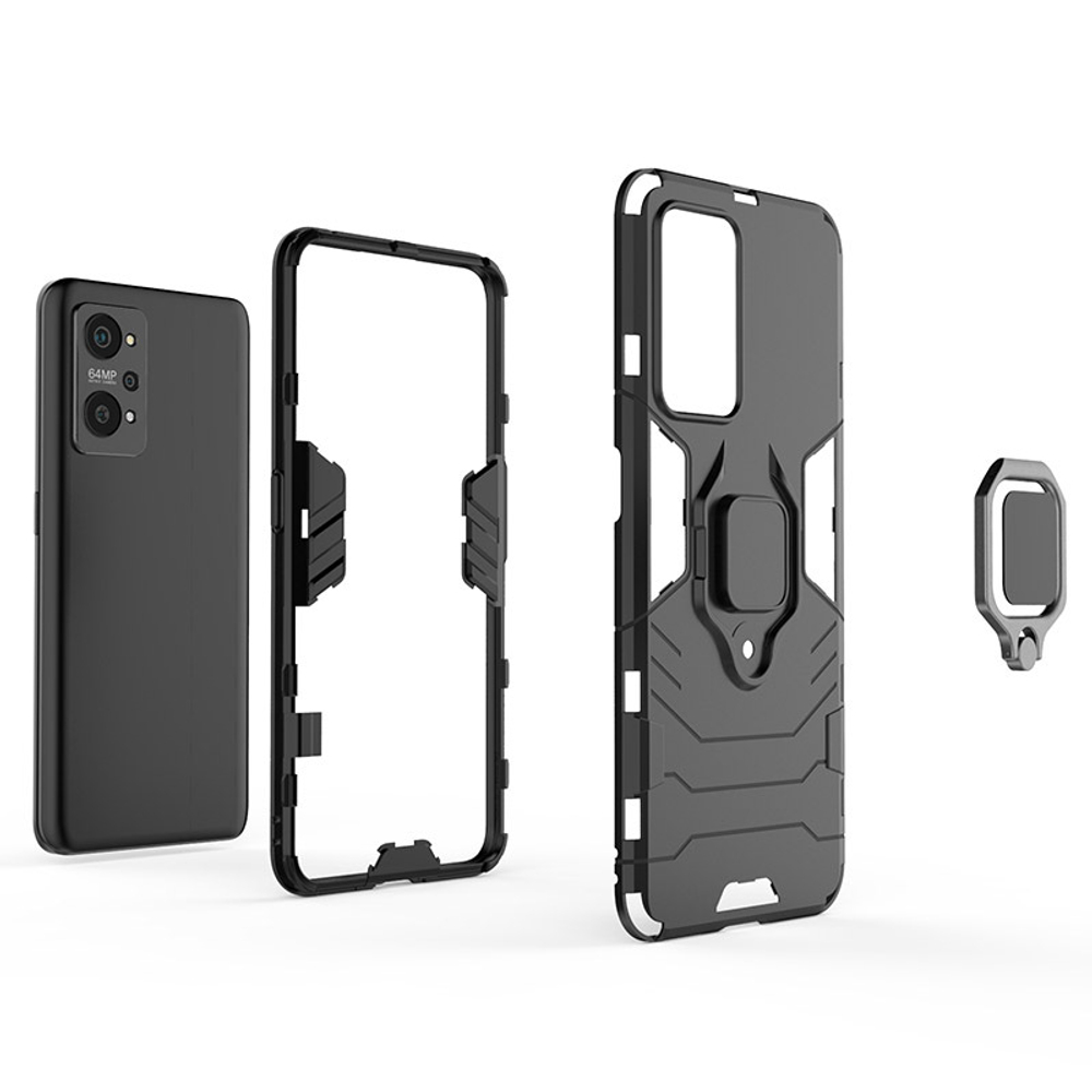 Противоударный чехол с кольцом Panther Case для Realme GT NEO2 5G