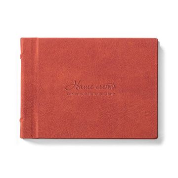 Photobook 15х15 eco-leather "Rosso"