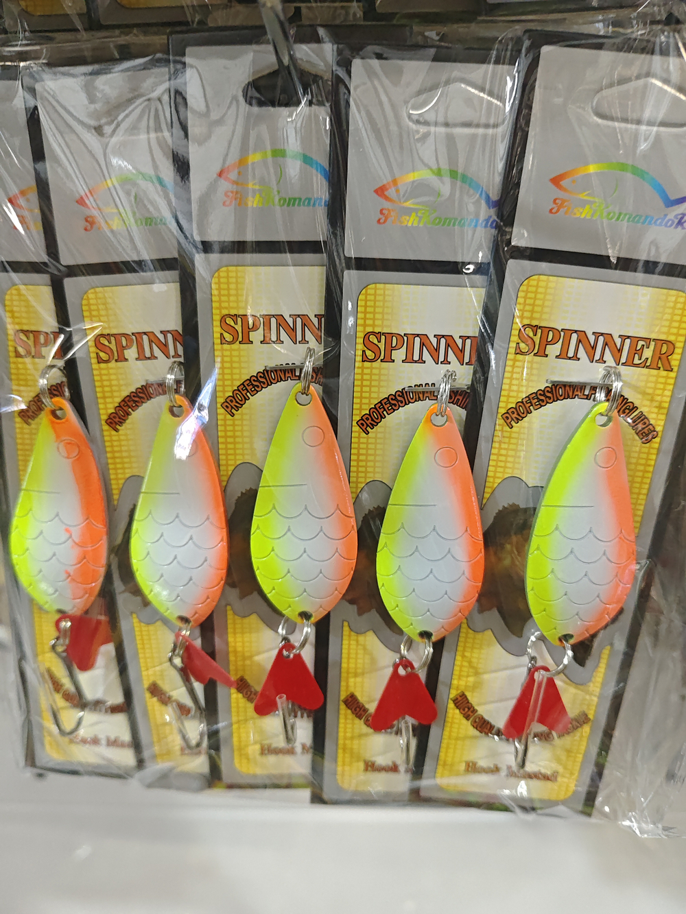 Блесно komandor 15Г 5штук