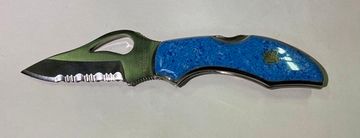 Складной нож Santa Fe Byrd Robin SF/BYRD10MR/S с клинком из стали 8Cr13MoV, рукоять нерж.сталь