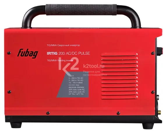 Инвертор сварочный Fubag IRTIG 200 AC/DC PULSE + горелка FB TIG 26 5P, 4 м Up&amp;Down