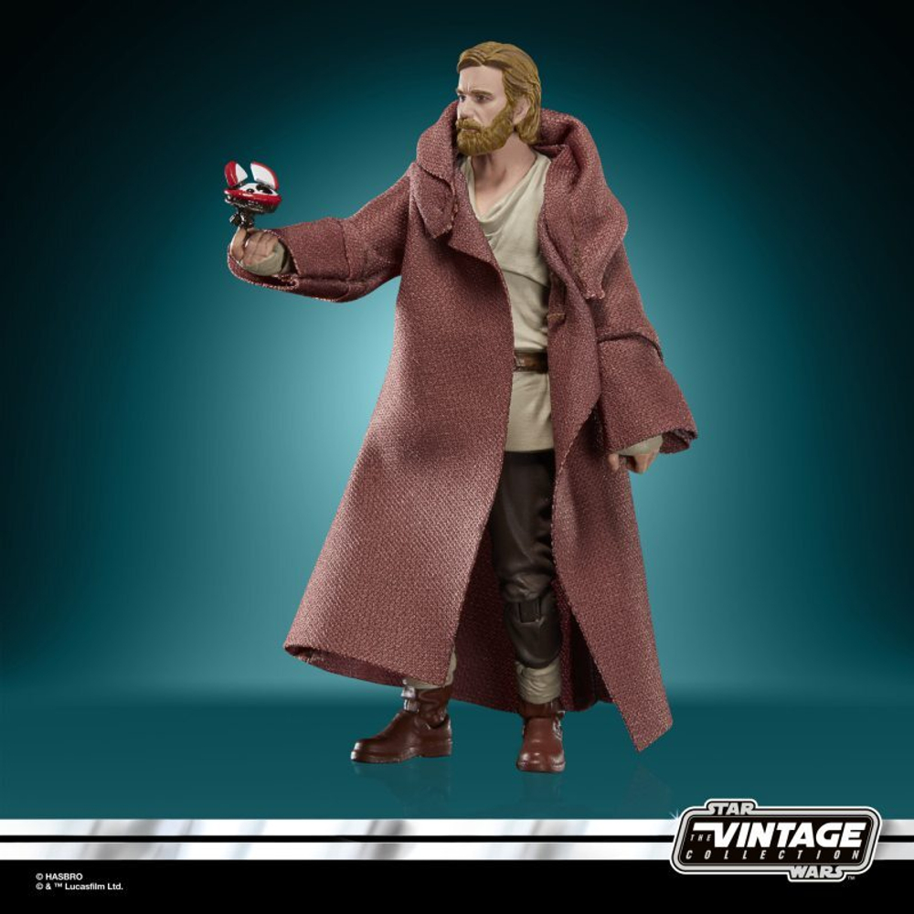 Винтажная коллекция Hasbro Star Wars - Фигурка Оби-Ван Кеноби (Блуждающий джедай) 10 см F4474
