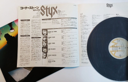 Винтажная виниловая пластинка LP Styx Cornerstone (Japan 1979)