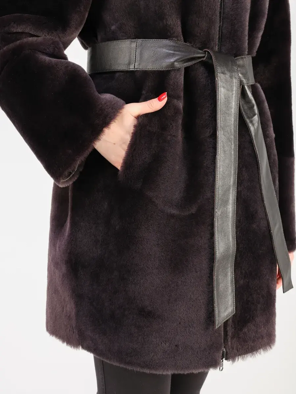 Дубленка зимняя шуба натуральная двухсторонняя