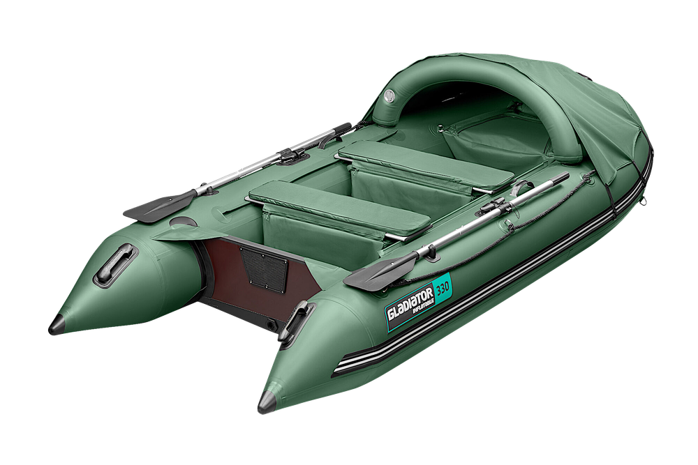 Лодка ПВХ Gladiator Active C330AL с алюминиевым полом BSM0125