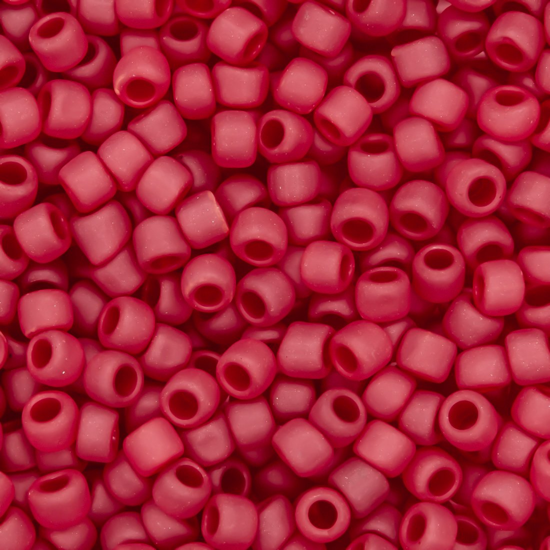 Японский бисер TOHO Round 8/0 (№5СF), прозрачный матовый