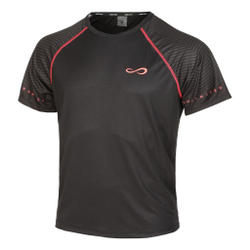 Мужское теннисное поло Endless Feisty Sleeves T-Shirt Men - Black, Pink