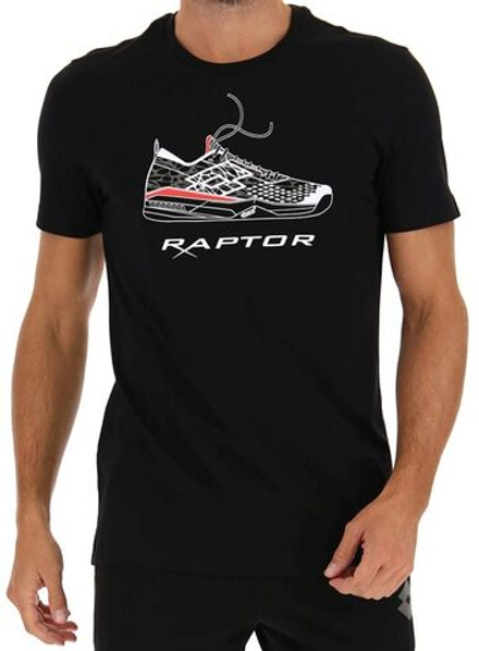 Теннисная футболка Lotto Squadra II Tee Raptor - all black