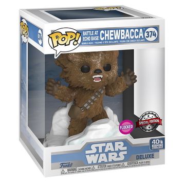 Фигурка Funko POP! Deluxe Bobble Star Wars Chewbacca Battle at Echo Base (FL) (Exc) 49755