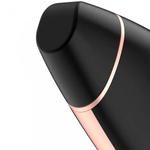 Вакуумный клиторальный стимулятор с вибрацией Satisfyer Love triangle black