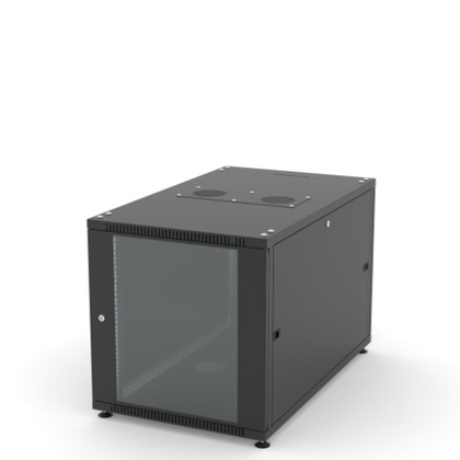 Шкаф напольный 19", 12U Filum FL-NT-12610GM1M-BK